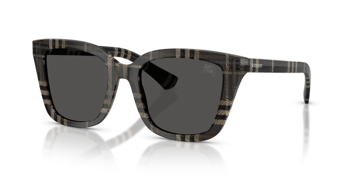 Burberry BE4487 419987 Cuadriculado Gris / Gris oscuro vista 2