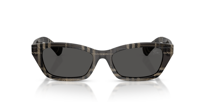 Burberry BE4488 419987 Cuadriculado Gris / Gris oscuro vista 5