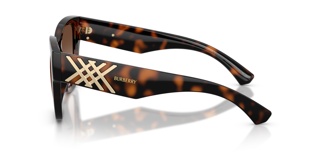 Burberry BE4489U 300213 Havana oscuro / Marrón degradé vista 3