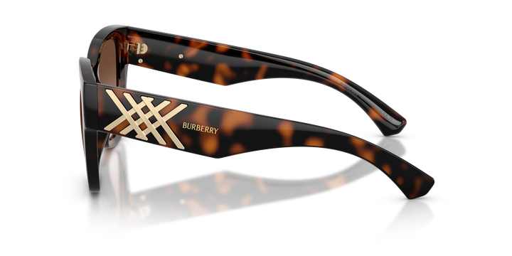 Burberry BE4489U 300213 Havana oscuro / Marrón degradé vista 3