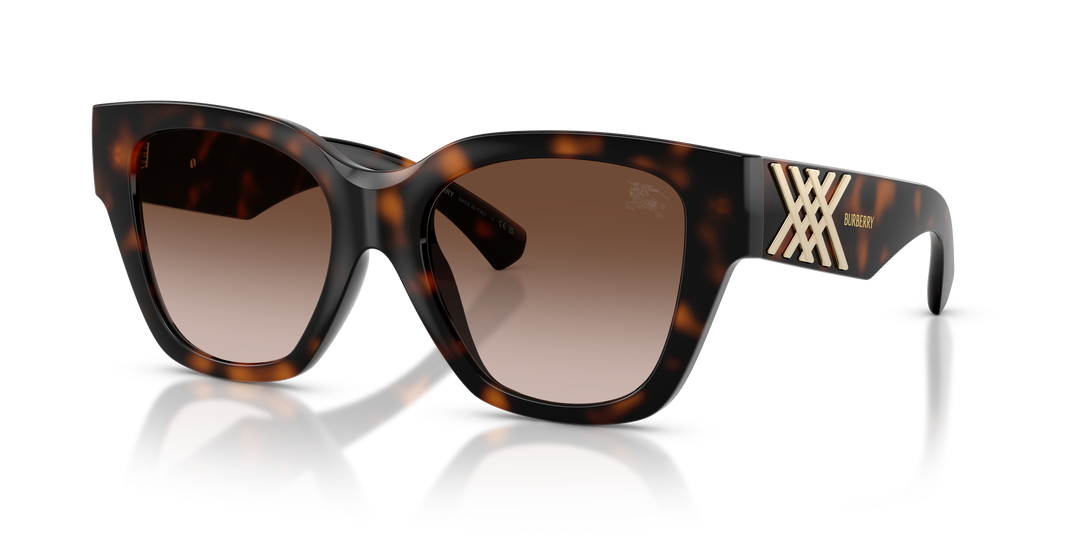Burberry BE4489U 300213 Havana oscuro / Marrón degradé vista 2