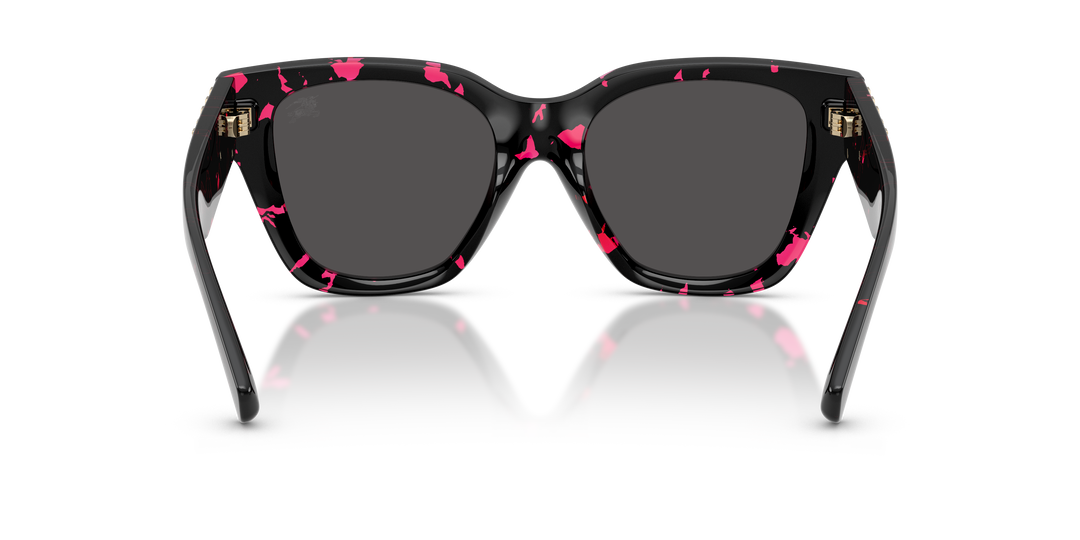 Burberry BE4489U 412687 Fucsia Havana / Gris oscuro vista 4