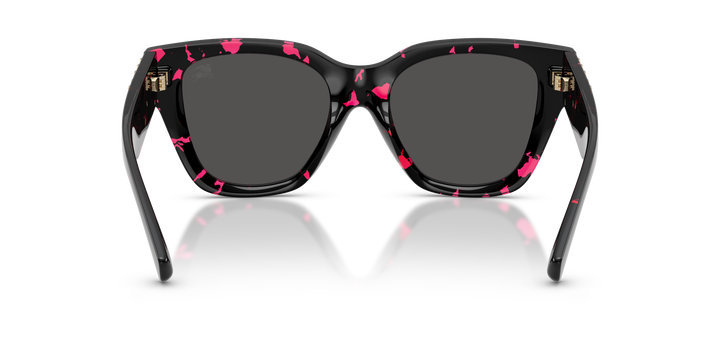 Burberry BE4489U 412687 Fucsia Havana / Gris oscuro vista 4