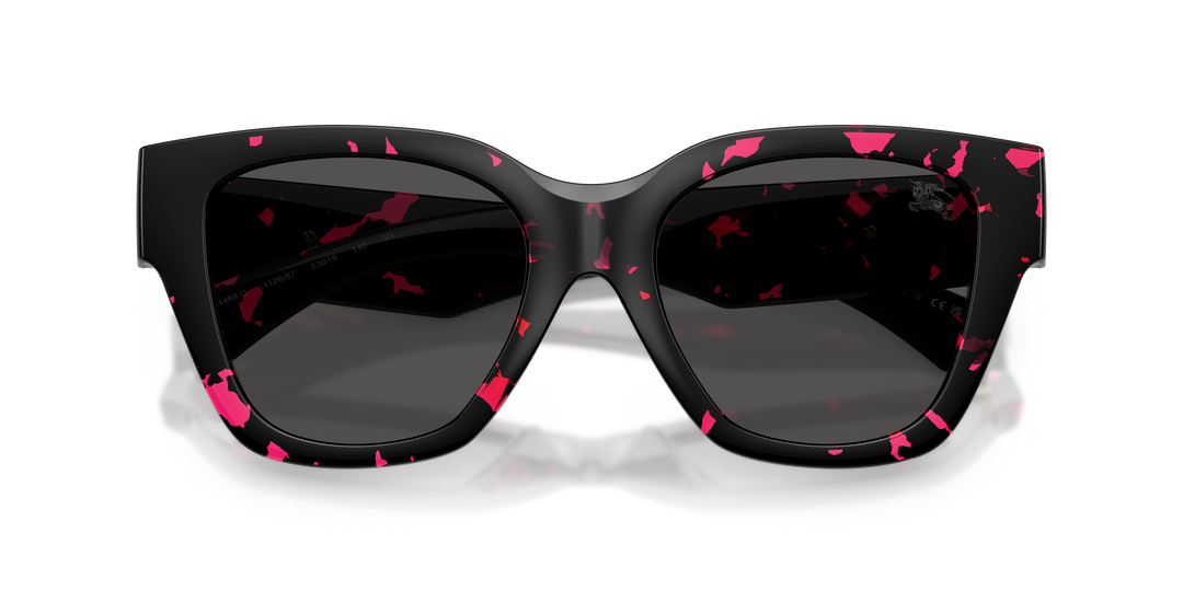 Burberry BE4489U 412687 Fucsia Havana / Gris oscuro vista 6