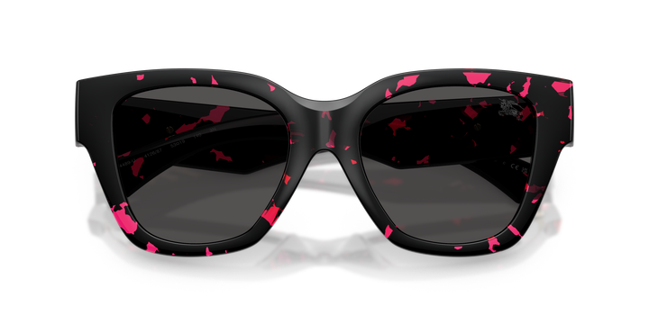 Burberry BE4489U 412687 Fucsia Havana / Gris oscuro vista 6