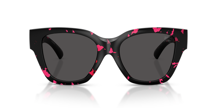 Burberry BE4489U 412687 Fucsia Havana / Gris oscuro vista 5