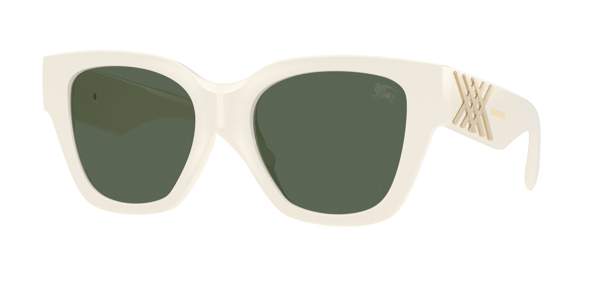 BURBERRY BE4489U · 53mm / Blanco / Verde oscuro