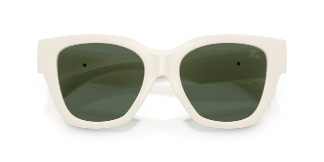 Burberry BE4489U 421871 Blanco / Verde oscuro vista 6