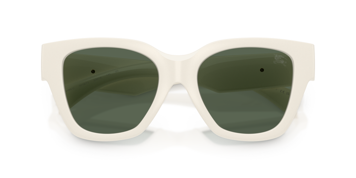 Burberry BE4489U 421871 Blanco / Verde oscuro vista 6