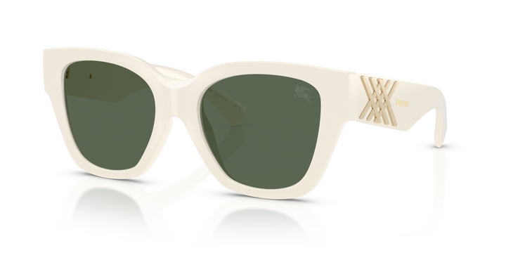 Burberry BE4489U 421871 Blanco / Verde oscuro vista 2