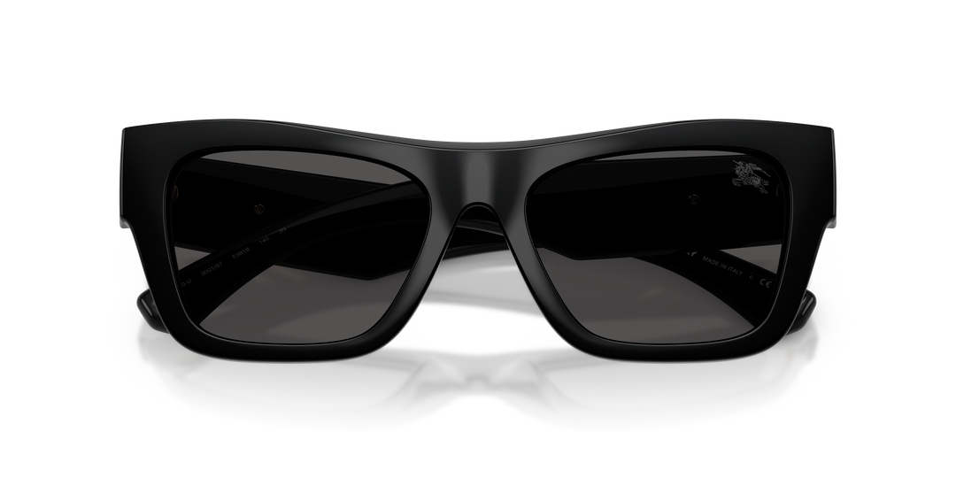 Burberry BE4490U 300187 Negro / Gris oscuro vista 6