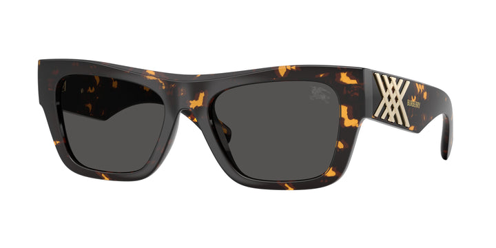Burberry BE4490U 410687 Havana Amarillo / Gris oscuro vista 1