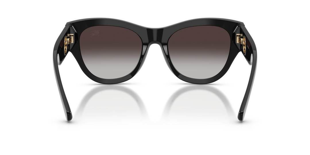 Burberry BE4491 30018G Negro / Gris degradé vista 4