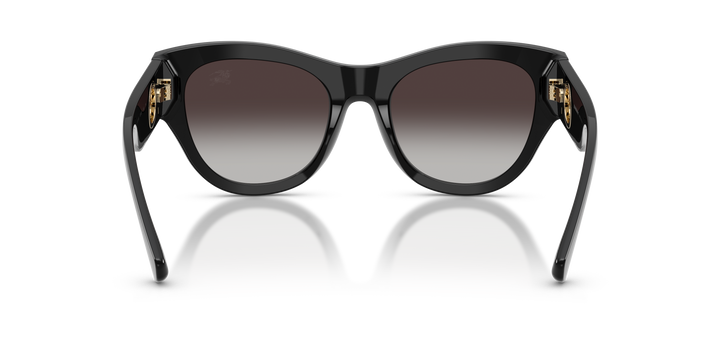 Burberry BE4491 30018G Negro / Gris degradé vista 4
