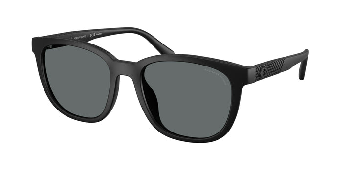 Coach Hc8442U Cca00 500281 Negro Mate / Gris Sólido Polarizado