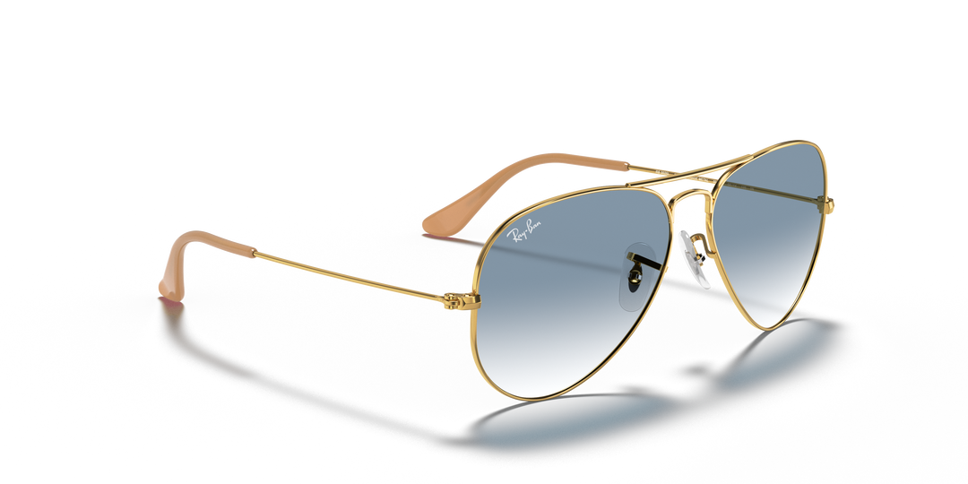 reval-myl-photo:RB3025L_001_3F:0rb3025l_001_3f_std_shad_al2 #color_oro-arista-azul-claro-degrade