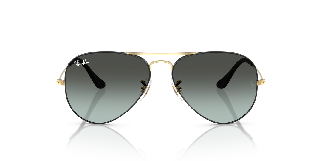 reval-myl-photo:RB3025_9271GK:0rb3025_9271gk_p21_shad_fr #color_negro-sobre-arista-negro-degradado-en-azul-vintage