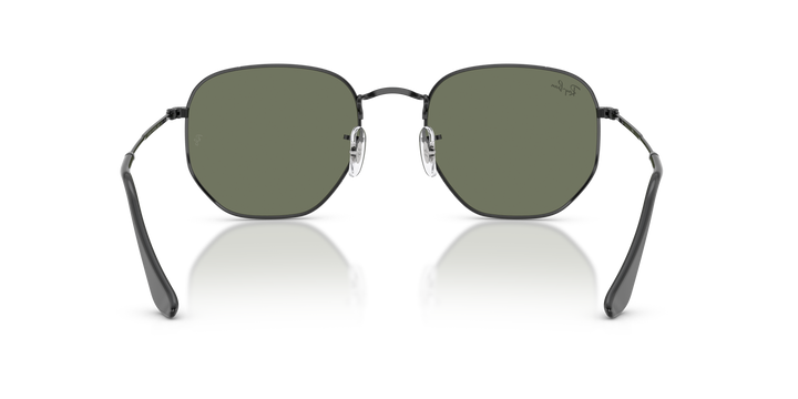 Ray-Ban Hexagonal RB3548N Negro / Azul 002/68 3