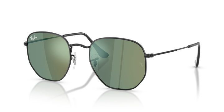 Ray-Ban Hexagonal RB3548N Negro / Azul 002/68 1