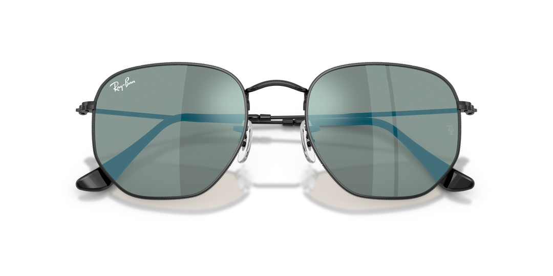 Ray-Ban Hexagonal RB3548N Negro / Azul 002/8O 6