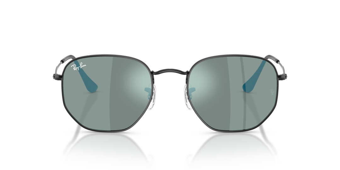 Ray-Ban Hexagonal RB3548N Negro / Azul 002/8O 5