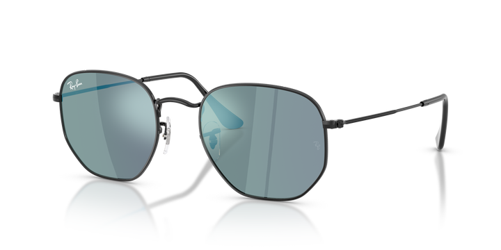 Ray-Ban Hexagonal RB3548N Negro / Azul 002/8O 1