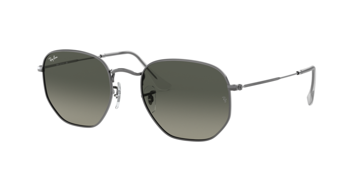 RAY BAN RB3548N HEXAGONAL GUNMETAL