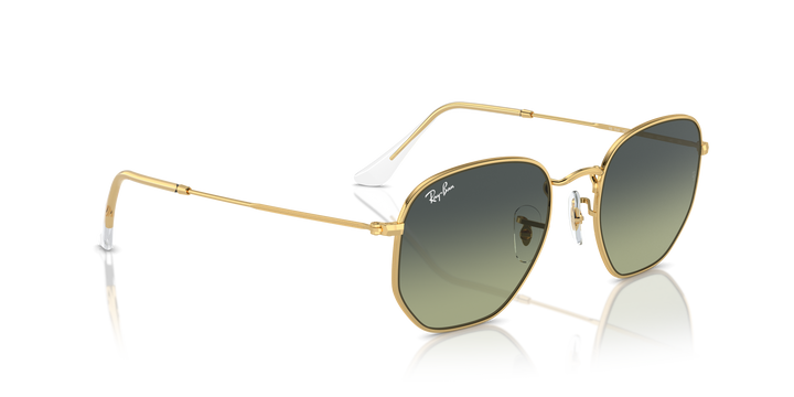 Ray-Ban Hexagonal RB3548N Verde vintage 4