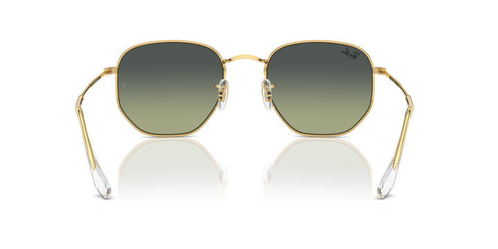 Ray-Ban Hexagonal RB3548N Verde vintage 3