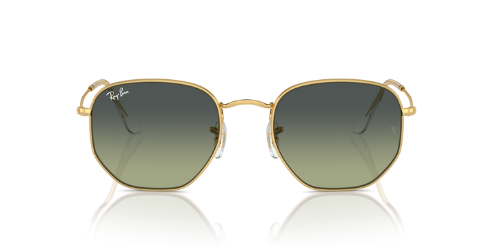 Ray-Ban Hexagonal RB3548N Verde vintage 5