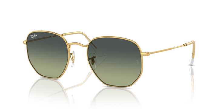 Ray-Ban Hexagonal RB3548N Verde vintage 1