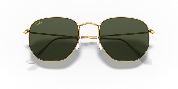 Ray-Ban Hexagonal RB3548N Dorado / Verde G-15 6