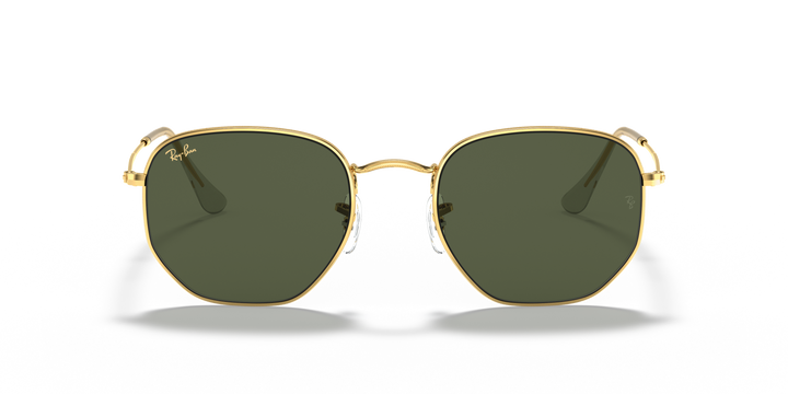 Ray-Ban Hexagonal RB3548N Dorado / Verde G-15 5