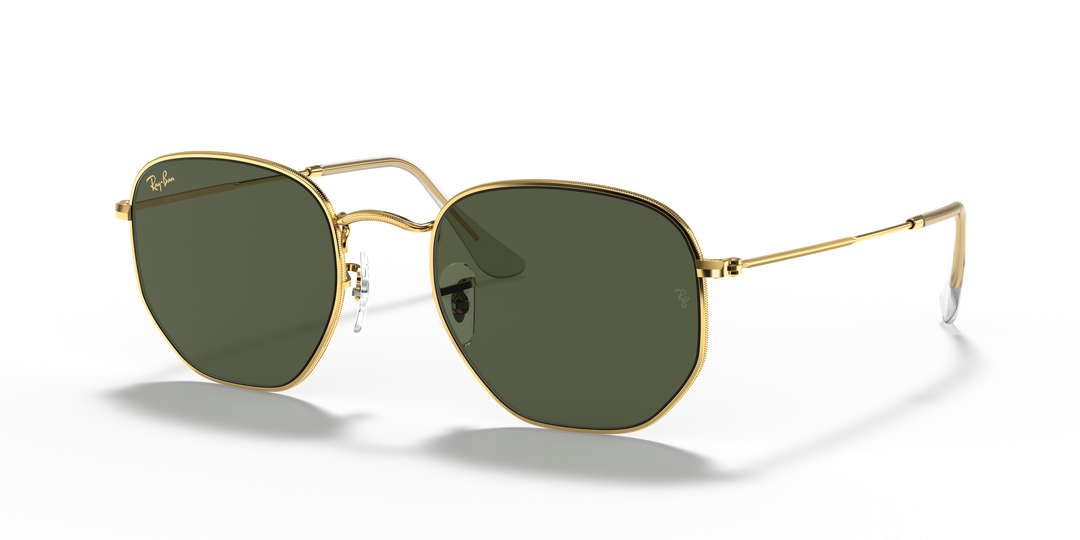 Ray-Ban Hexagonal RB3548N Dorado / Verde G-15 1