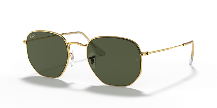 Ray-Ban Hexagonal RB3548N Dorado / Verde G-15 1