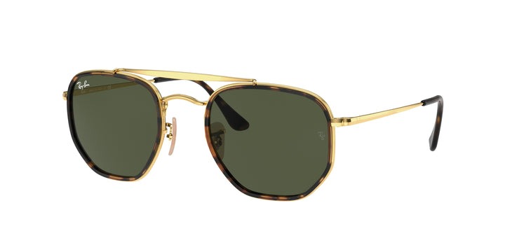 Ray Ban The Marshal Ii Rb3648M 001 Oro arista / Verde G-15
