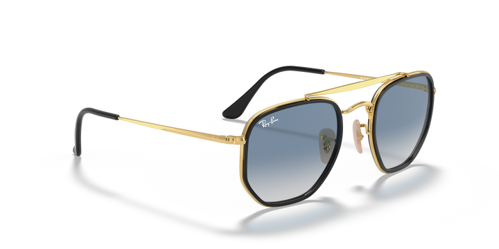 reval-myl-photo:RB3648M_91673F:0rb3648m_91673f_std_shad_al2 #color_oro-arista-azul-claro-degrade