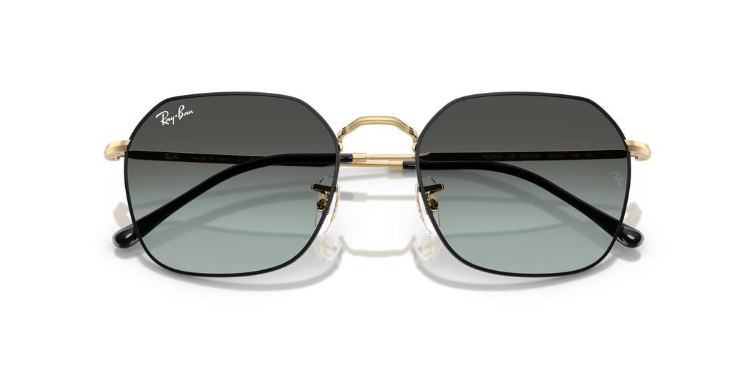 reval-myl-photo:RB3694_9271GK:0rb3694_9271gk_p21_shad_cfr #color_negro-sobre-arista-negro-degradado-en-azul-vintage