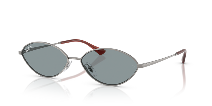 Ray-Ban Kai Rb3757 004/2V Gris Plomo / Azure Polarizado vista 2