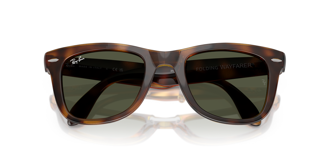 Ray Ban RB4105 Havana / Verde vista 6