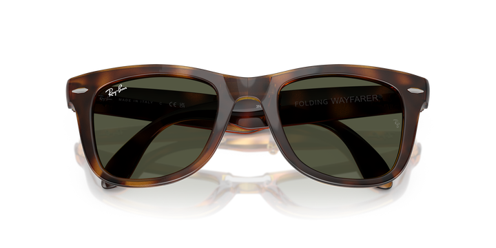 Ray Ban RB4105 Havana / Verde vista 6