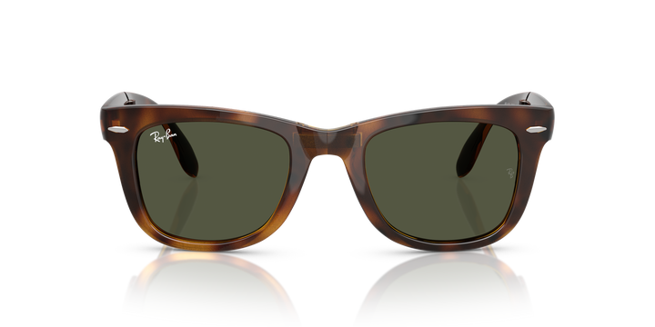 Ray Ban RB4105 Havana / Verde vista 5