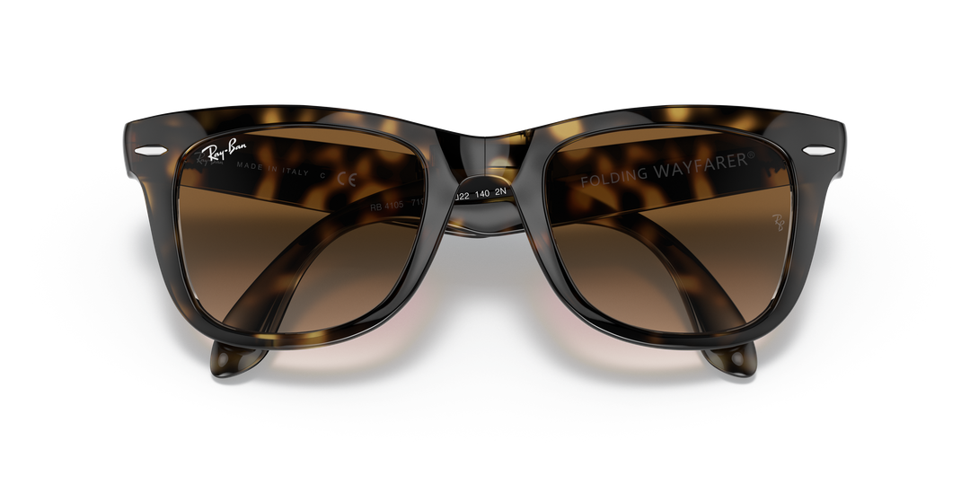 Ray Ban RB4105 Havana Claro / Marrón Claro Degradé vista 6