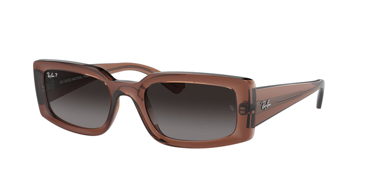 Ray Ban Kiliane Rb4395 6678T3 Marrón Traslúcido / Gris Polarizado