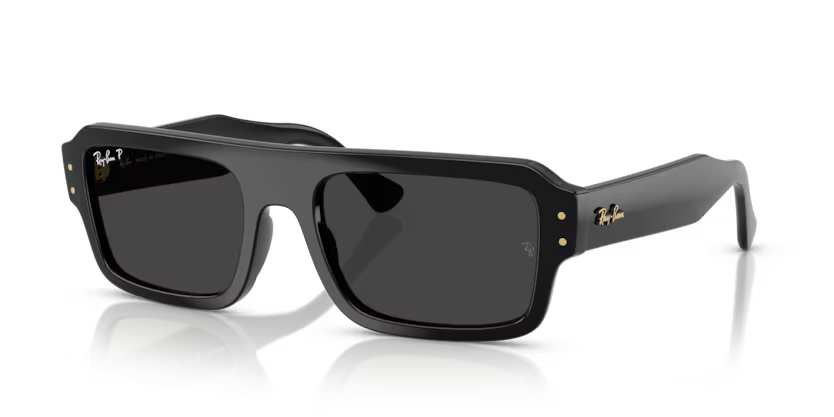 RAY BAN FLACKO POLARIZADO RB4454 · 56mm / Negro