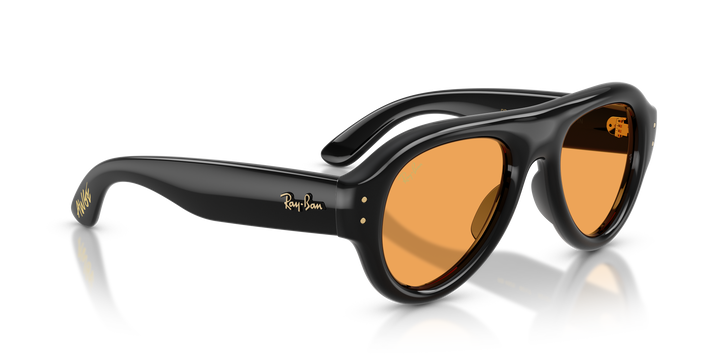 Ray Ban RB4925 Negro / Naranja vista 4