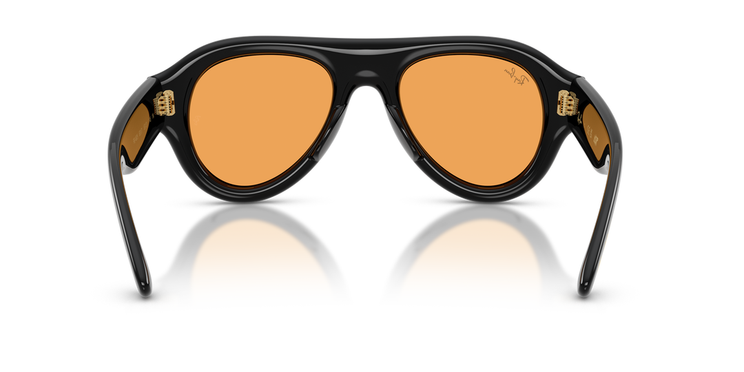 Ray Ban RB4925 Negro / Naranja vista 3