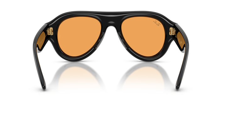 Ray Ban RB4925 Negro / Naranja vista 3