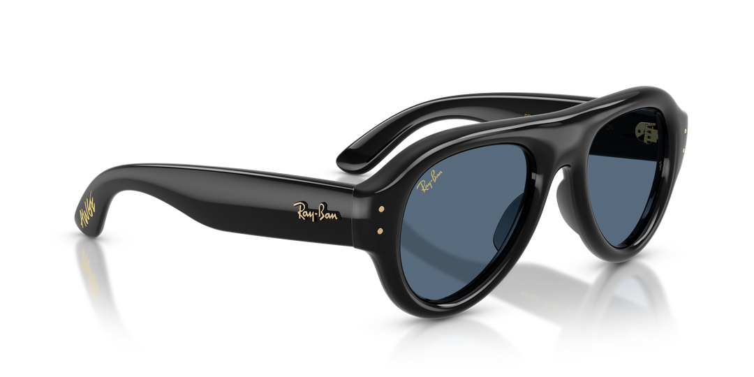 Ray Ban RB4925 Negro / Azul oscuro vista 4