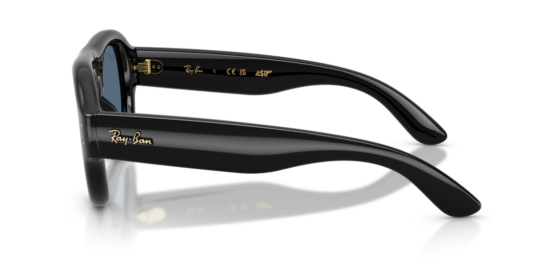 Ray Ban RB4925 Negro / Azul oscuro vista 2